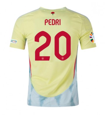 Spanien Pedri Gonzalez #20 Udebanetrøje EM 2024 Kort ærmer